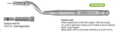Dental Bone Chisel  With Stopper , BONCH-40F - BriteSources