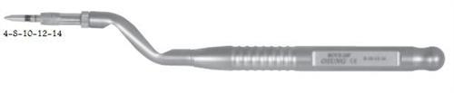 Dental CONVEX OSTEOTOME 2.8mm, BOVX28F - BriteSources