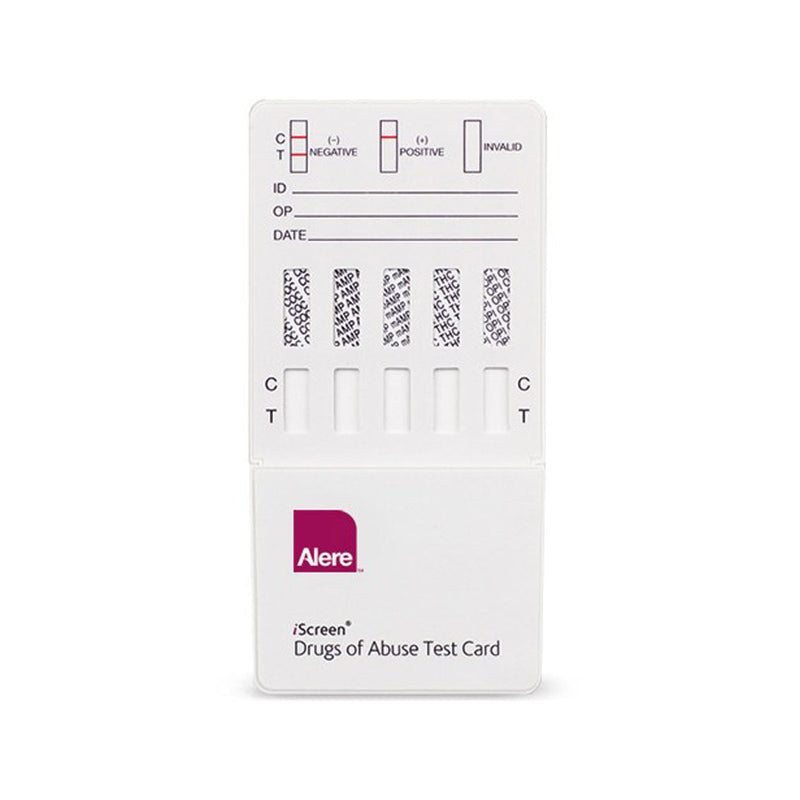 Alere Toxicology Iscreen® Dip Card. Drug Test Dip Card 9 Test25/Bx, Box