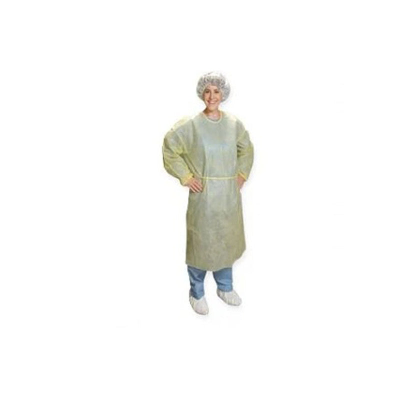 Alphaprotech Critical Cover® Genpro® Gowns. Gown Yellow Isolation Unversal100/Cs, Case