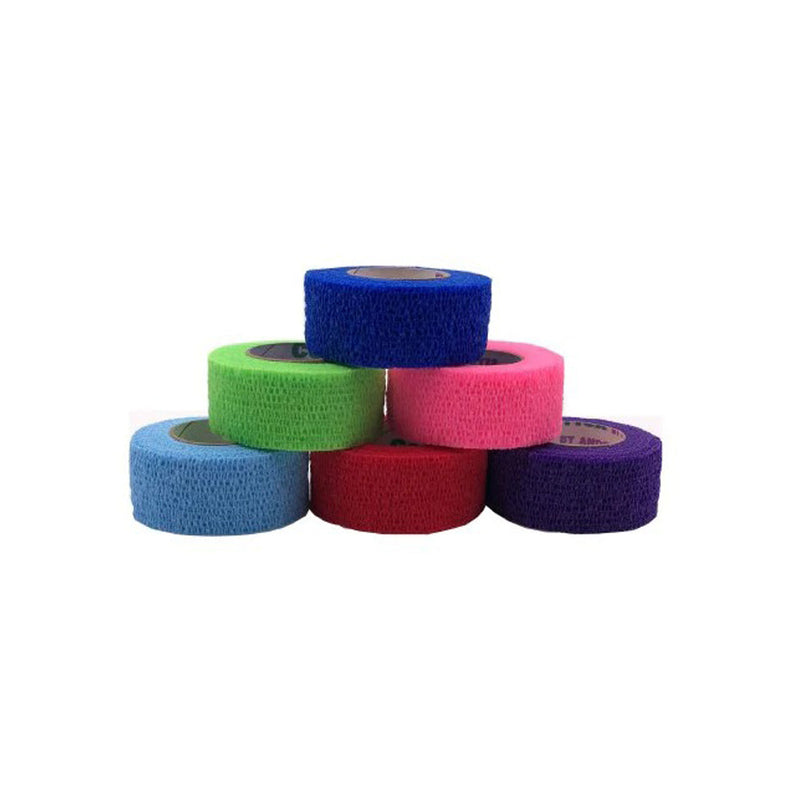Andover Coflex® Nl Cohesive Bandage. Wrap Selfadherent 2X5Yd Lfneon Grn 36Rl/Cs, Case