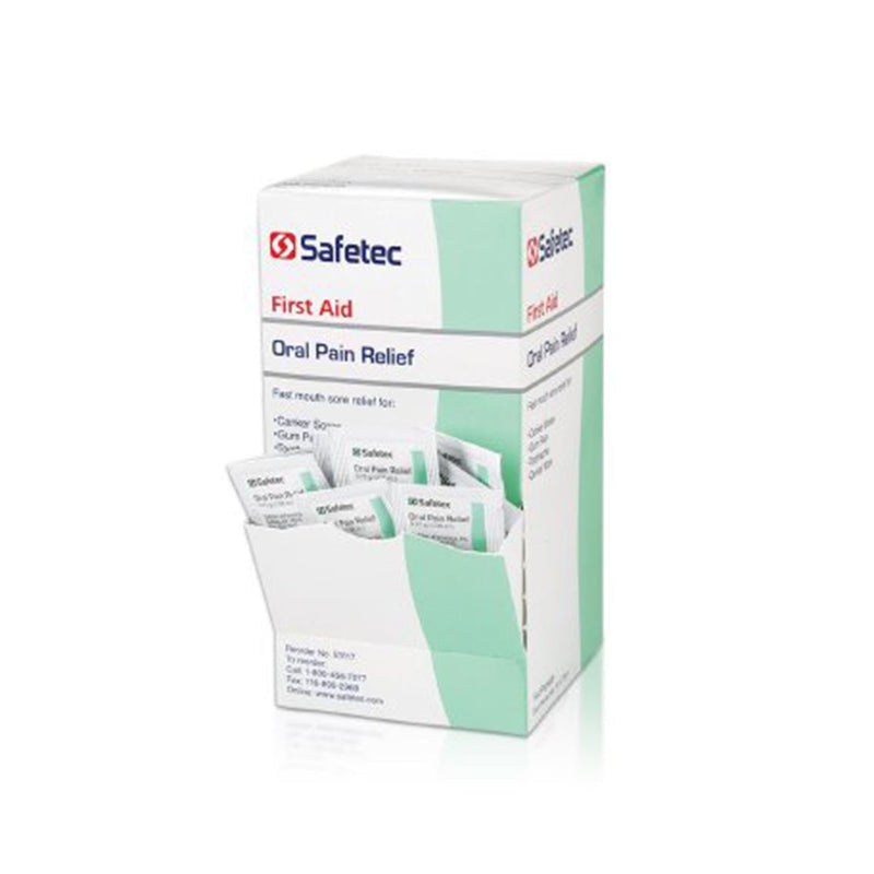 Safetec® Oral Pain Relief, Sold As 144/Box Safetec 53117