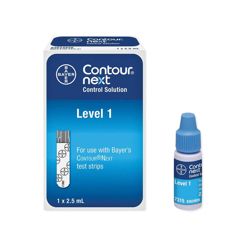 Control, Bld Glucoseose Contour Next Level 1 (12/Cs), Sold As 12/Case Ascensia 7315