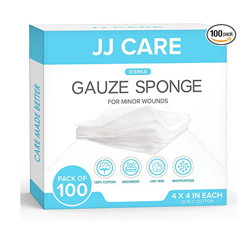 Band-Aid® Cushion-Care™ Sterile Gauze Sponge, 4 X 4 Inch, Sold As 10/Box J 38137116127