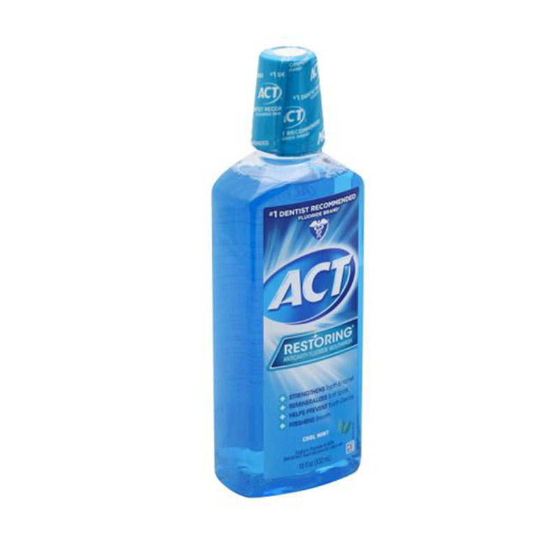 Mouthwash, Act Flouride Rinse Cinnamon 18Oz, Sold As 1/Each Chattem 04116709408
