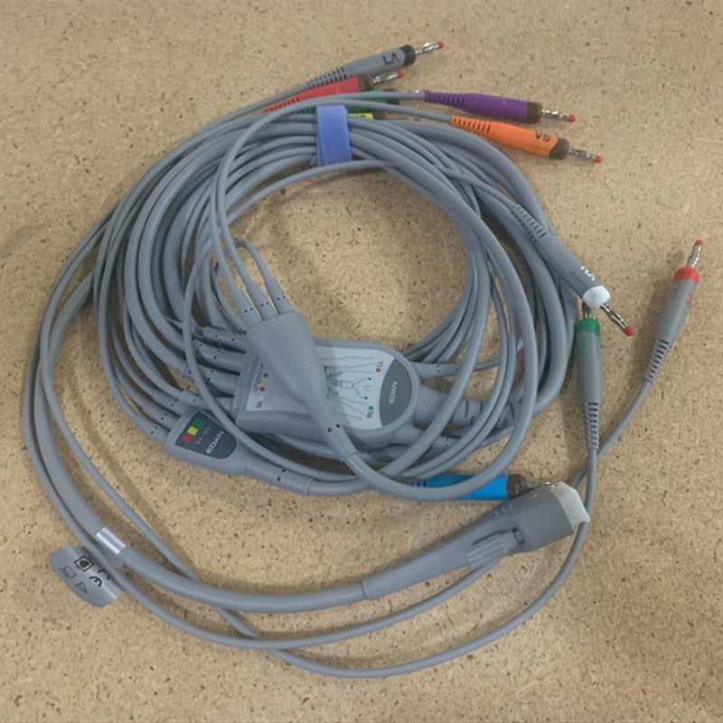Mdpro (Edan Diagnostics) Ecg Cables. Cable Ecg 4Mm Bnana Connec Ahafor Se.12 Sers/Se.1010 (Drop), Each