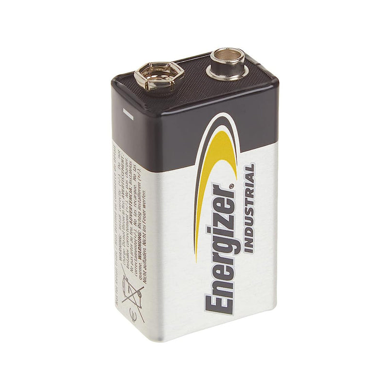 Energizer Industrial Battery - Alkaline. Battery 1222 Cz Alkalne 400Mah9V Industrial Pk 72/Cs, Case