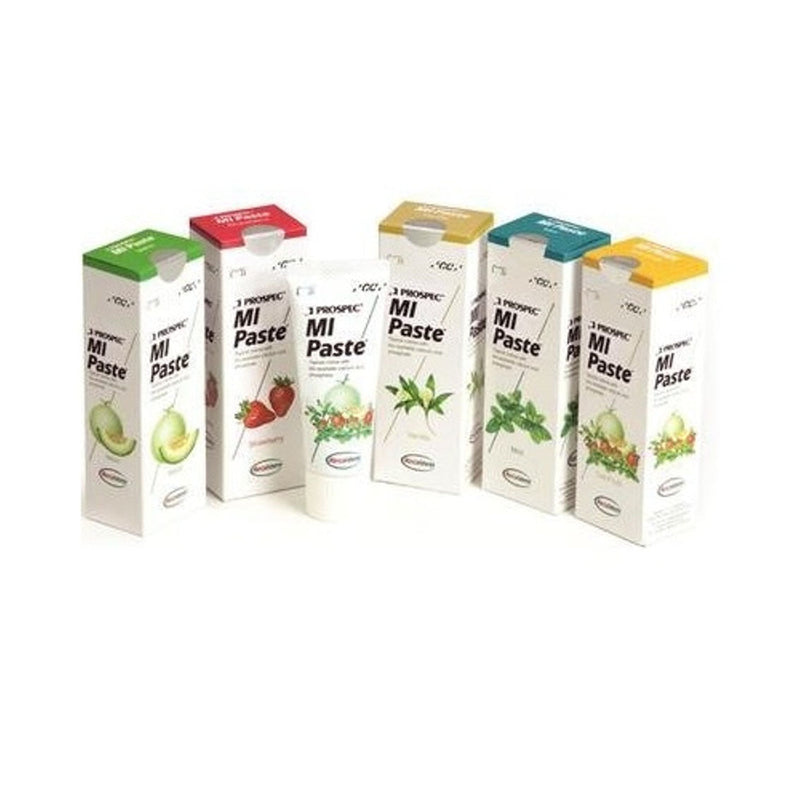 Gc America Mi Paste. Mi Paste Assorted Pack Contains: 2 Tubes (40G Ea) Of Melon, Mint, Strawberry, Tutti Frutti & Vanilla, 10/Pk (For Sale In The U.S.