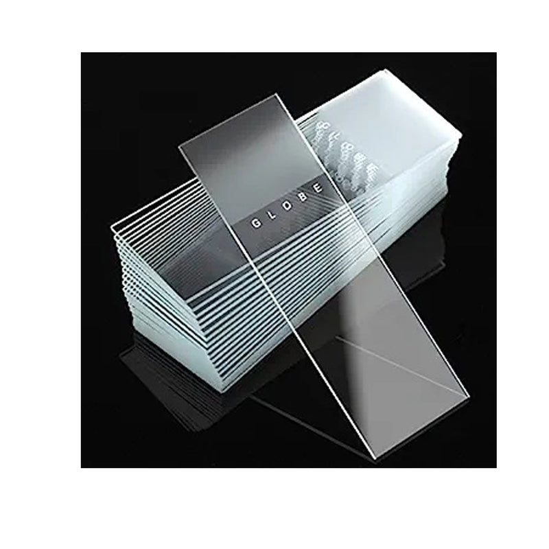 Globe Scientific Diamond™ White Glass Microscope Slides. Slide Wht Glass Plainground 72/Bx 20Bx/Cs, Case