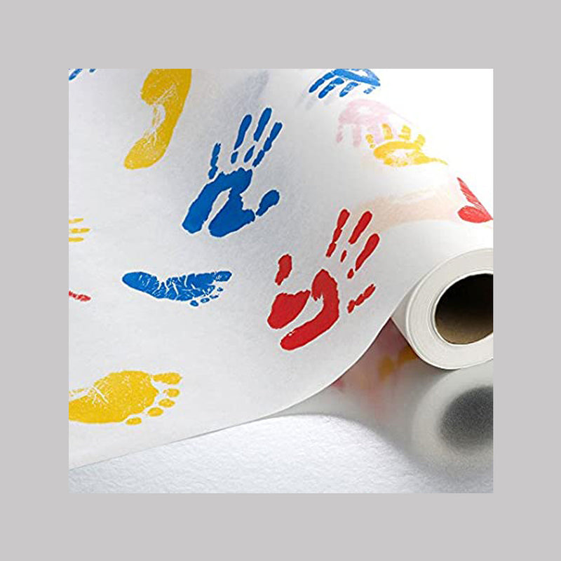 Graham Medical Table Paper, 21 Inch X 125 Foot, Print (Tiny Tracks), Sold As 12/Case Graham 70018N
