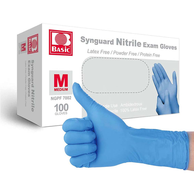 Halyard Purple Nitrile-Xtra Gloves. Exam Gloves Nitrile Xsmall50/Bx 10Bx/Cs, Case