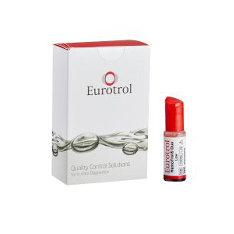 Hemocue Eurotrol® Hemotrol Duo Control. Hemotrol Wb Hb801 Low 1Mil2Vials/Bx (Drop), Box