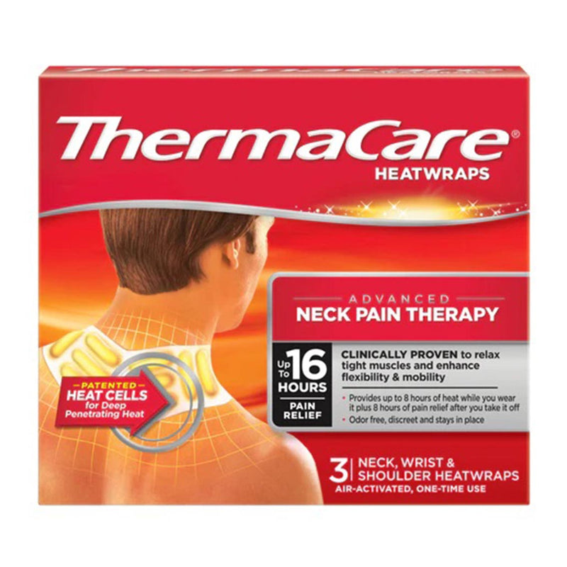 Thermacare® Heatwraps Instant Hot Patch, One Size Fits Most Necks, Sold As 3/Sleeve Emerson 0573-3015-02V