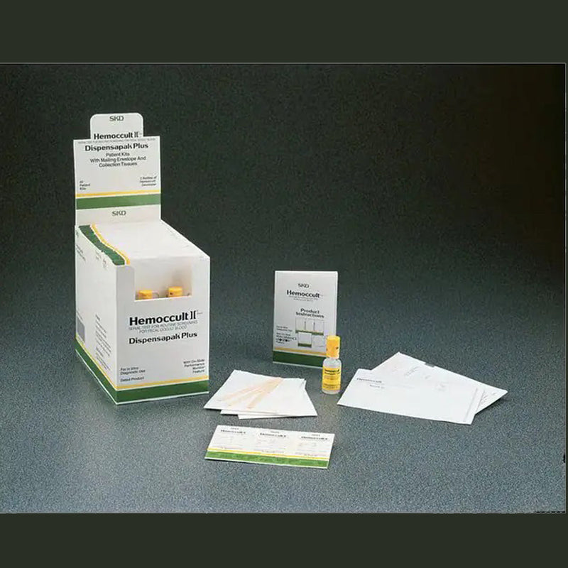 Hemoccult Ii® Dispensapak™ Cancer Screening Patient Sample Collection And Screening Kit, Sold As 50/Box Hemocue 61100