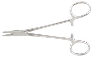 INTEGRA WEBSTER NEEDLE HOLDER, 4¾", SMOOTH, VERY DELICATE, CARB-N-SERT 1/EACH 8-7TC **SO