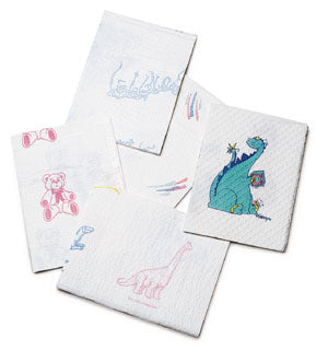 Tidi 2-Ply Tissue/Poly Towel. Towel, 2-Ply Tissue & Poly, Tidi Tooth Print, 13" X 18", 500/Cs (To Be Discontinued). Tbd-Protowel Print 13X18 Tooth2T-P