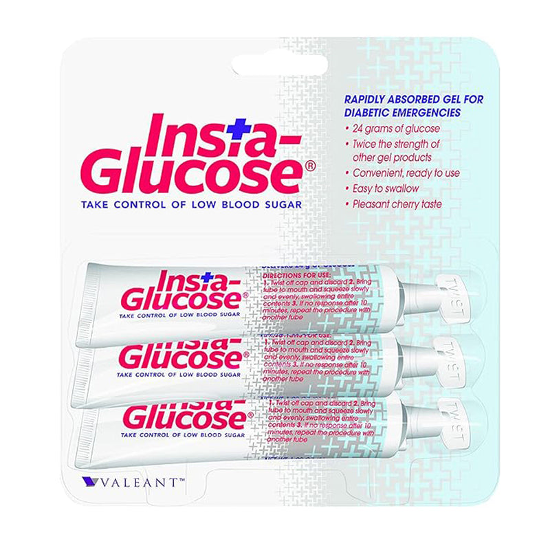 Insta-Glucose, Gel (3Ea/Pk), Sold As 24/Case Emerson 324208024010