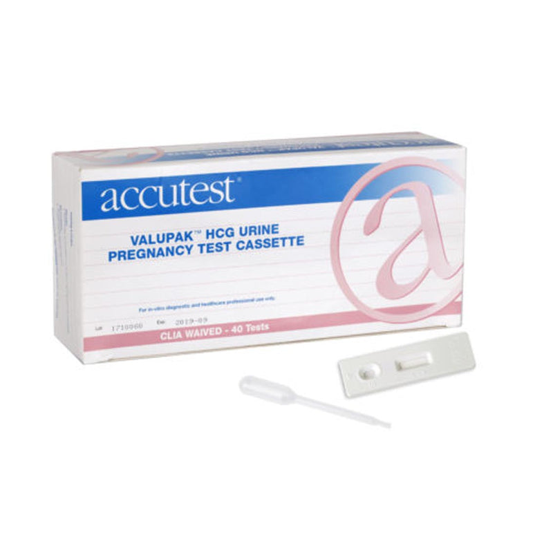 Test Kit, Pregnancy Cassette Hcg Urine Clia Waived (40/Bx), Sold As 40/Box Jant Pf453