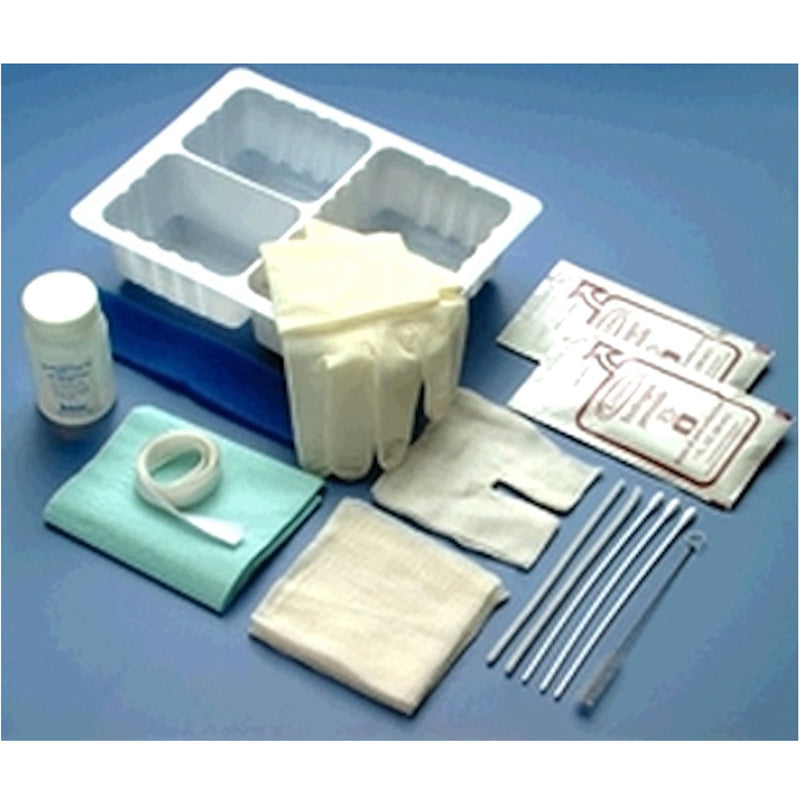 Medical Action Gent-L-Kare® Tracheostomy Care Trays. Tray Trach Care W/Glovestyvek Lid 24/Cs, Case