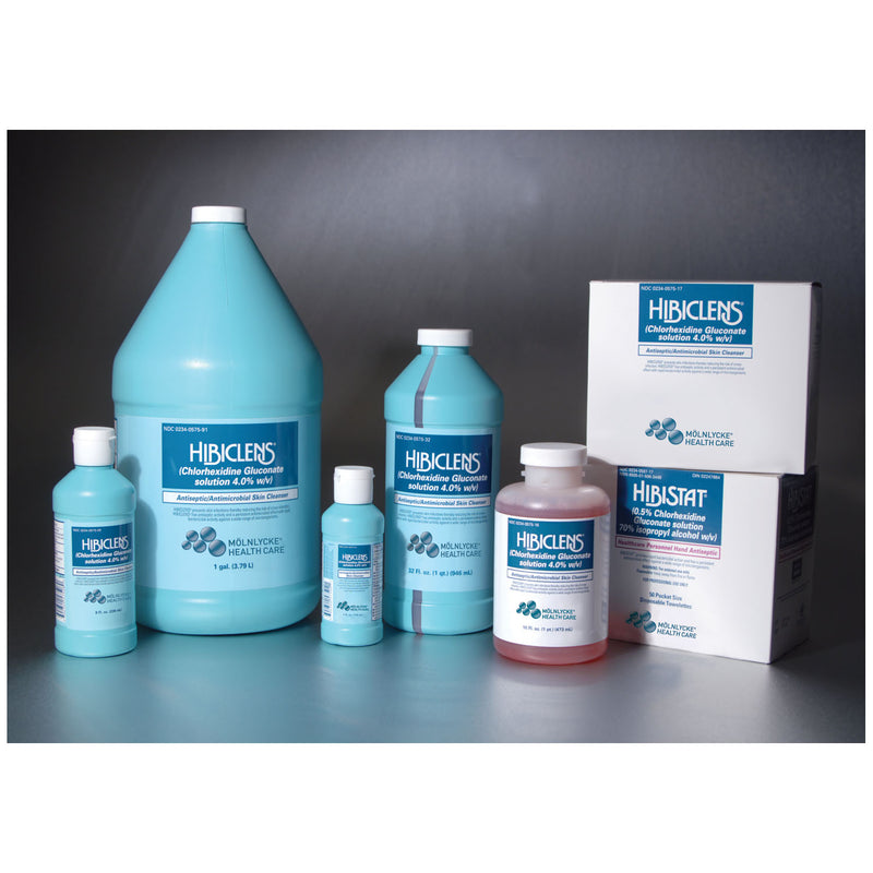 Molnlycke Hibiclens® Antiseptic Antimicrobial Skin Cleanser. Ltdqty Skin Cleanser 4Oz Liqhibiclens 48/Cs, Case