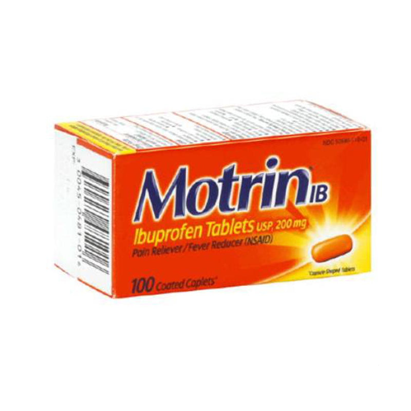 Motrin® Ib Ibuprofen Pain Relief, Sold As 1/Bottle Johnson 30300450481017