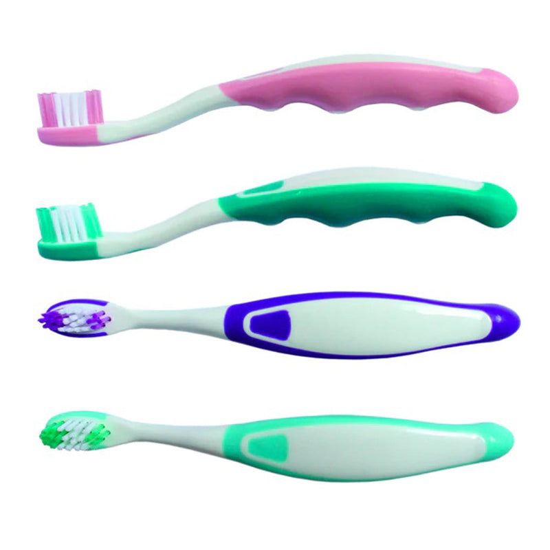 Jm Murray Oraline Premium Toothbrush. Toothbrush Prem-36 Tongue Clnrasst Colors 144/Cs (Drop), Case