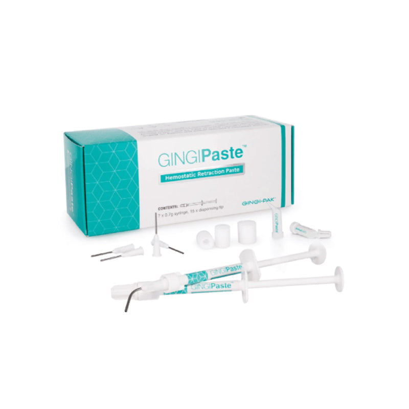 Pacdent Gingi-Pak Gingipaste Gingival Retraction Paste. Gun Dispensing Gingipasteunit Dose 1/Pk, Pack