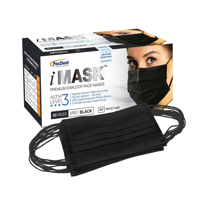 Pacdent Astm Masks. Imask Extender Straps, 10X Assorted Colors, 50Pk/Cs. Straps Extenders Imask 10Xassorted Colors 50Pk/Cs, Case