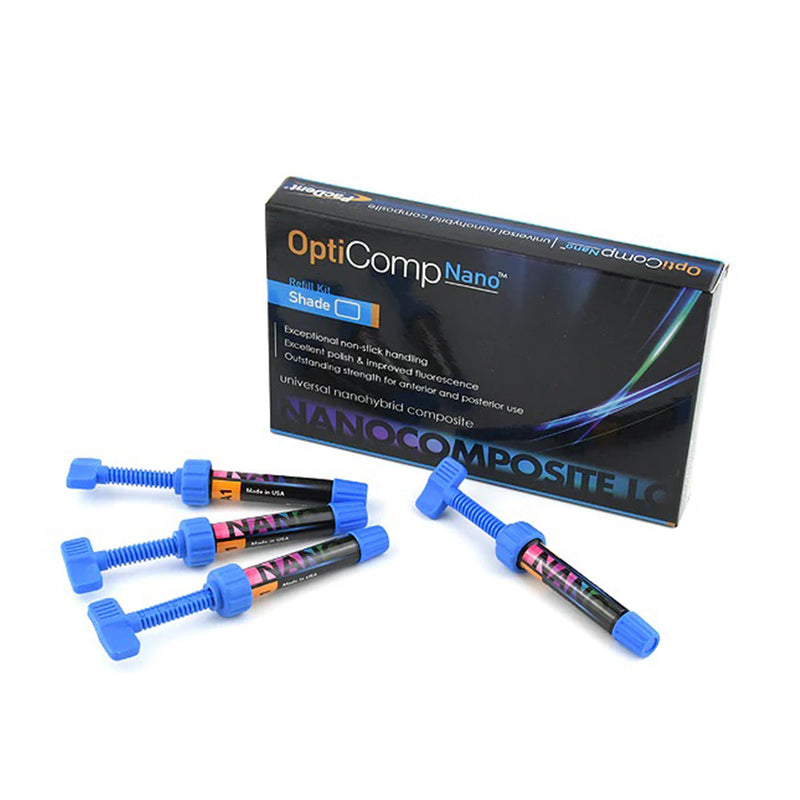 Pacdent Gingi-Pak Gingicomp™ Nano Universal Nanohybrid Composite. Refill Syringe Composite 4X4Gma3, Each