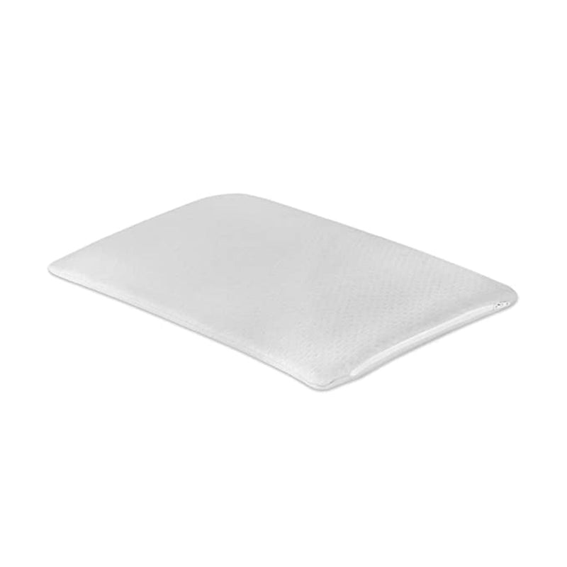 Profex Cervical Pillows. Polyester Fiber Filled Pillow, White Poly/ Cotton Zippered Cover, 17" X 7". , Each