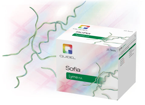 Quidel Sofia Lyme Analyzer & Test Kits. Mbo-Kit Lyme Sofia2 25Test/Kt(Drop), Kit