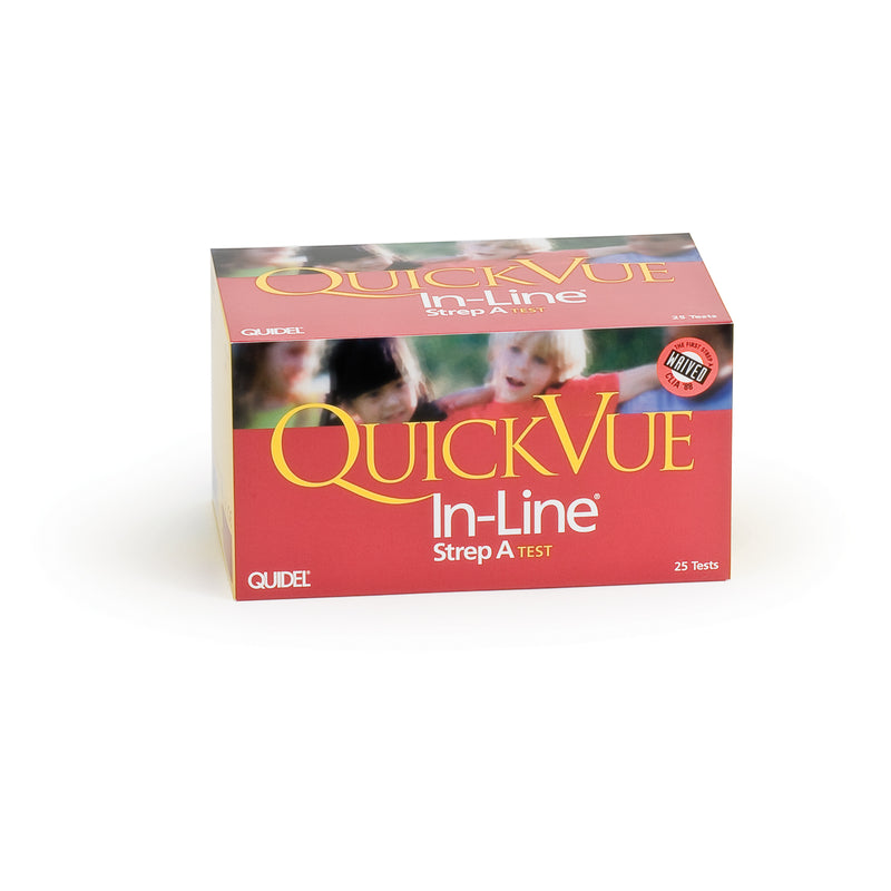 Quidel Quickvue® In-Line® Strep A Kit. Quickvue Strep A 1-Step 25 Kitexp_____________, Kit