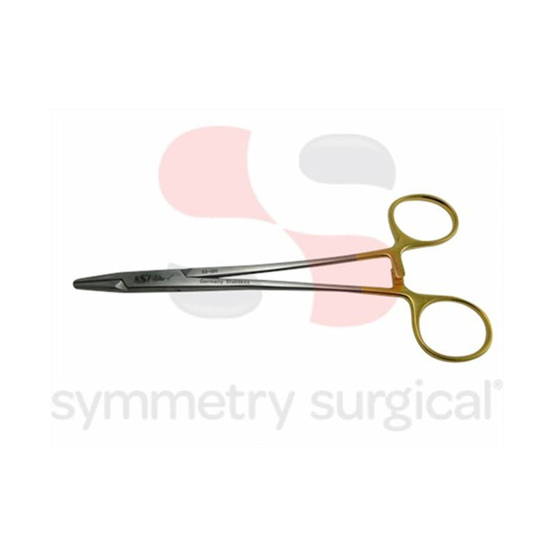Symmetry Surgical Veterinary Instruments. Holder Needle Olsen Hegartungsten 5-1/2In Vet Use Only, Each