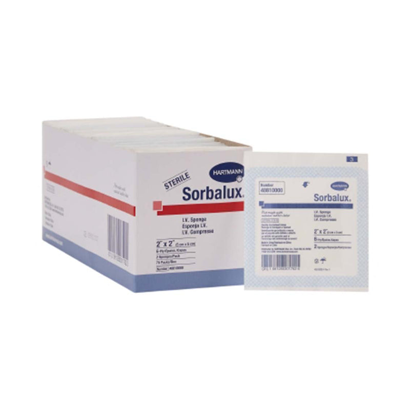 Sorbalux® I.V. Sponge, 2 X 2 Inch, Sold As 1/Pack Hartmann 48810000