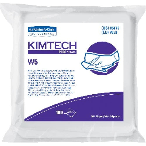 Wipe, Dry Kintech Pure W5 Gen Purp (100/Pk 5Pk/Cs), Sold As 500/Case Kimberly 06179