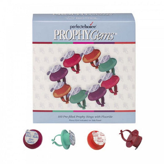 Young Dental Prophy Gems. Biotrol Perfect Choice Prophy Gemsª, Cool Mint, Medium, 100/Bx (Us Only). Paste Prophy Gems Cool Mintmedium 100/Bx 12Bx/Cs,