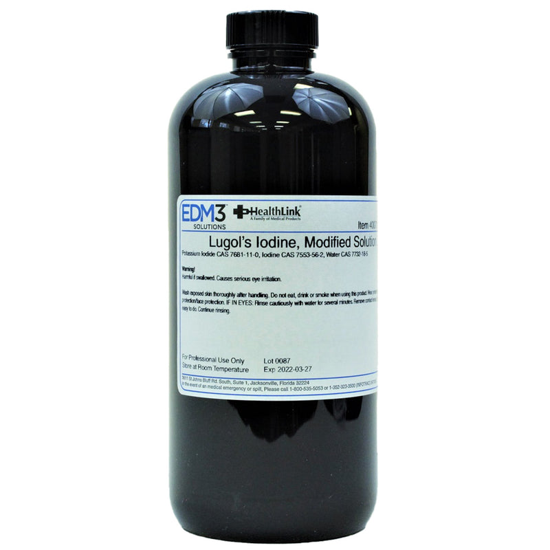 Healthlink Lugol'S Iodine, Modified, 2.1%, Sold As 1/Each Edm 400713