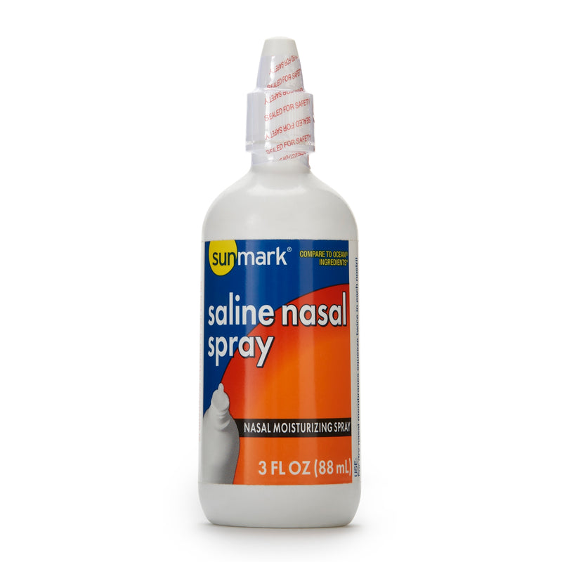 Sunmark® Saline Nasal Spray, 3-Ounce Spray Bottle, Sold As 1/Each Mckesson 49348035684