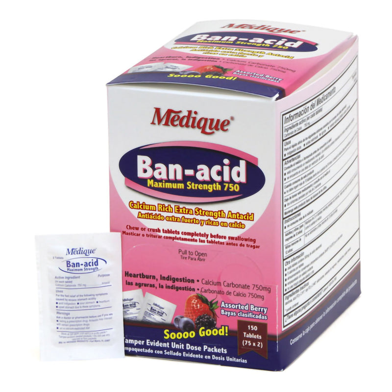 Ban-Acid® Calcium Carbonate Antacid, Sold As 1/Box Medique 28536