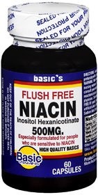 Basic'S Flush Free Niacin / Inositol Dietary Supplement, Sold As 1/Bottle Basic 30761020912