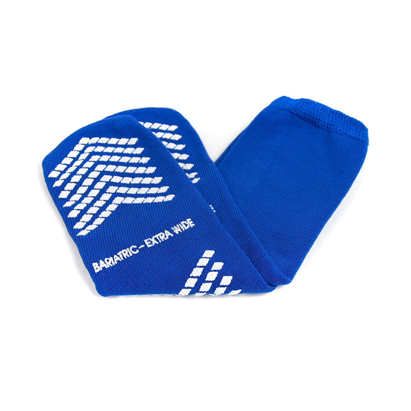 Mckesson Single Tread Slipper Socks, Bariatric / X-Wide, Sold As 48/Case Mckesson 16-Sce4