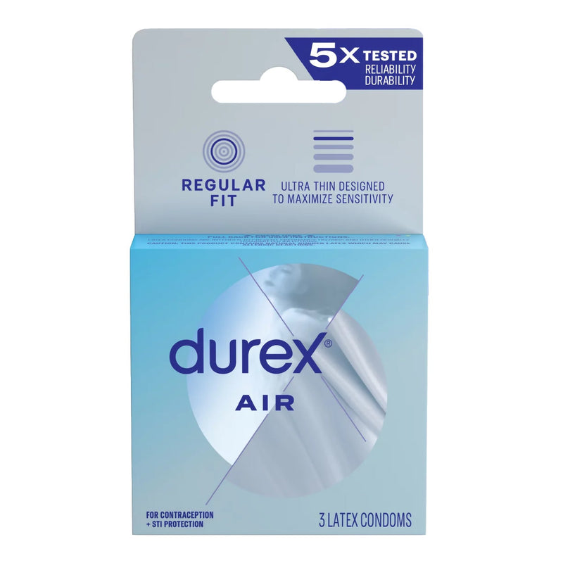 Durex Air Latex Condoms, Sold As 3/Box Rb 06798108797