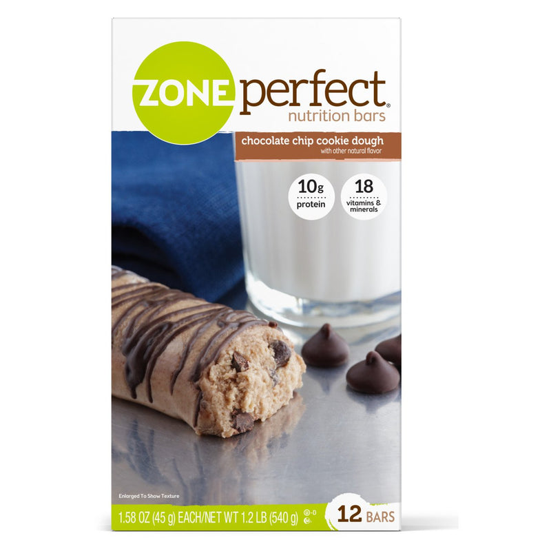 Zone Perfect, Nutrition Bar Choc Cookie Dough (12/Pk 3Pk/Cs), Sold As 12/Pack Abbott 62836
