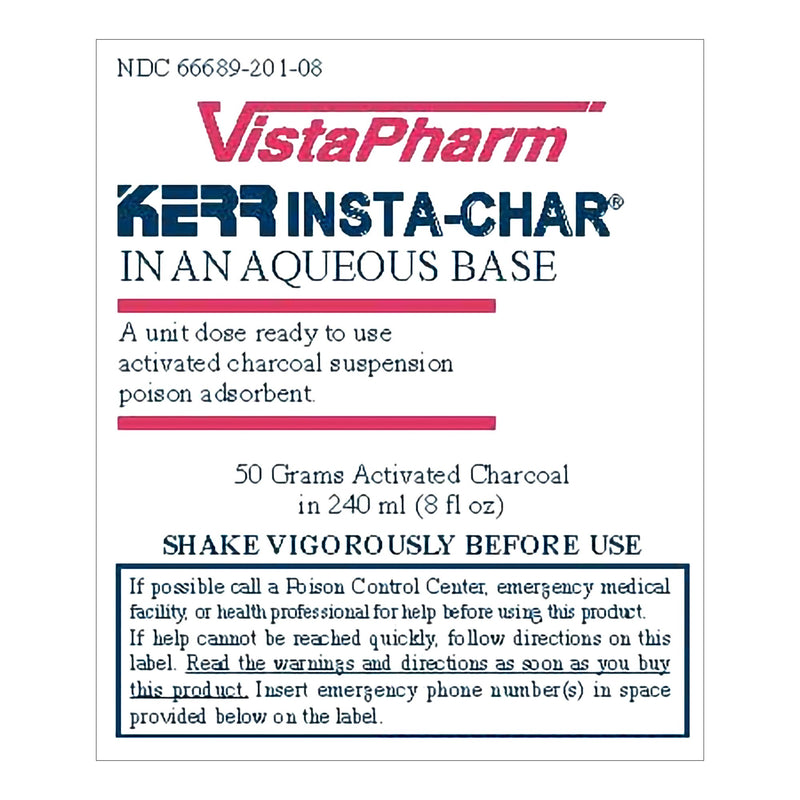 Kerr Insta-Char® Activated Charcoal Poison Absorbent, Sold As 1/Each Vista 66689020108