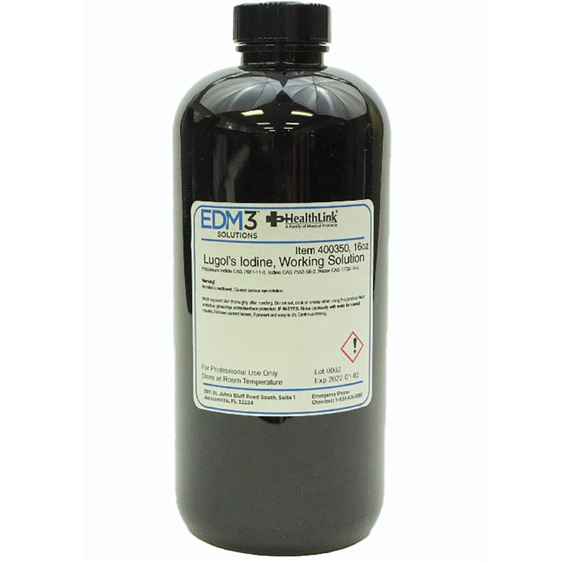 Edm 3™ Lugol'S Iodine Stain, Sold As 1/Each Edm 400350