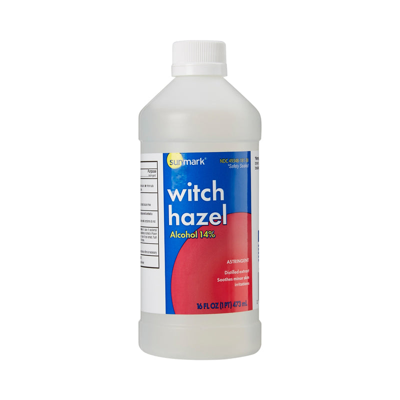 Sunmark® Witch Hazel Astringent, 16-Ounce Bottle, Sold As 1/Each Mckesson 49348018138