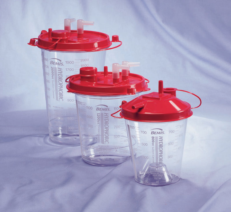 Hydrophobic Suction Canister, Sold As 48/Case Bemis 435410