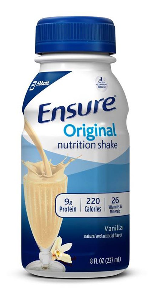 Ensure® Original Nutrition Shake, Vanilla, 8-Ounce Bottle, Sold As 16/Case Abbott 53432