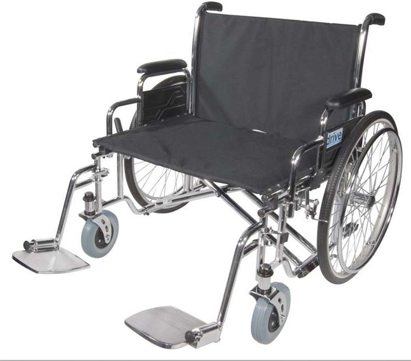 Drive™ Sentra Hd Extra-Extra Wide Bariatric Wheelchair, 28-Inch Seat Width, Sold As 1/Case Drive Std28Ecdfa