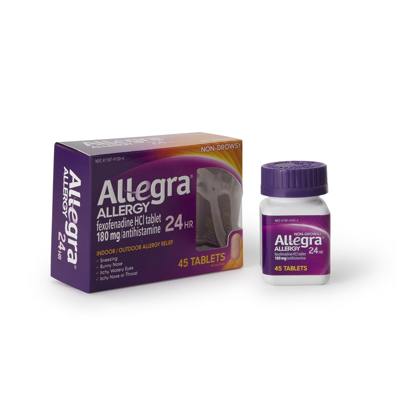 Allegra® Fexofenadine Allergy Relief, Sold As 1/Bottle Chattem 41167412004